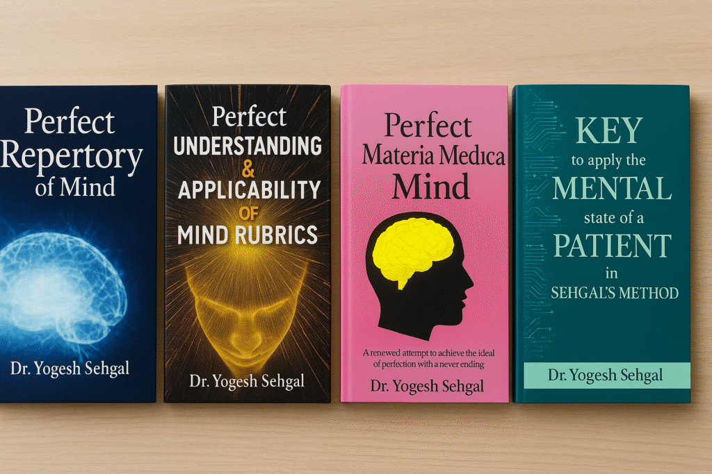 Dr Yogesh Sehgal Homeopathy Books